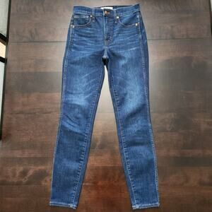 Madewell 10" High-Rise Skinny Jean Size 25